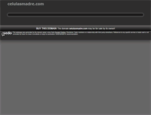 Tablet Screenshot of celulasmadre.com